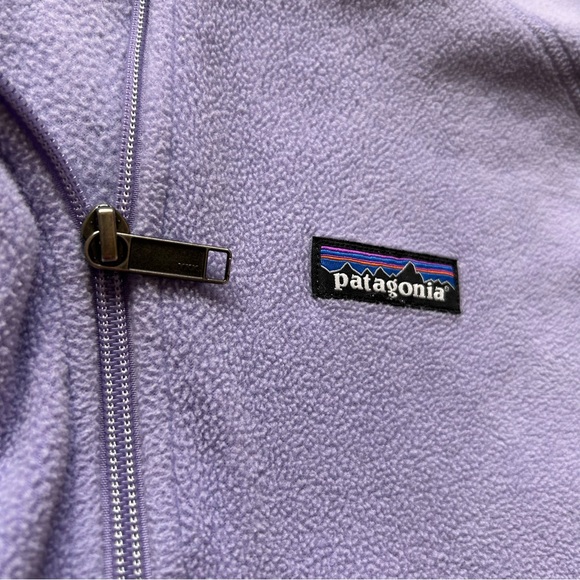 Patagonia Full Zip Fleece Micro D Jacket Lavender Small - Picture 5 of 7
